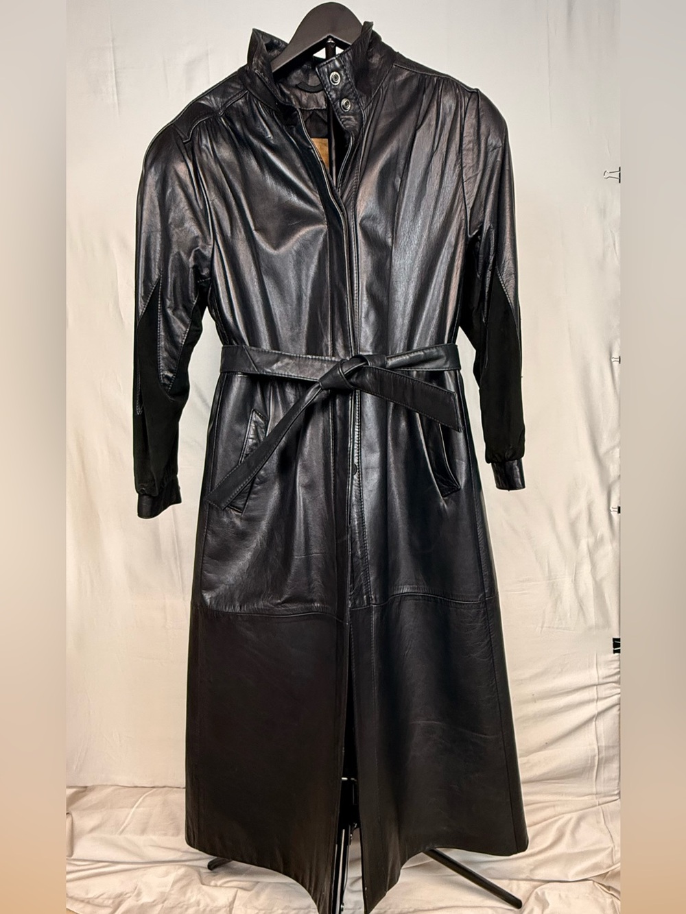 Vintage Olde Hyde House Long Leather Coat  🤎